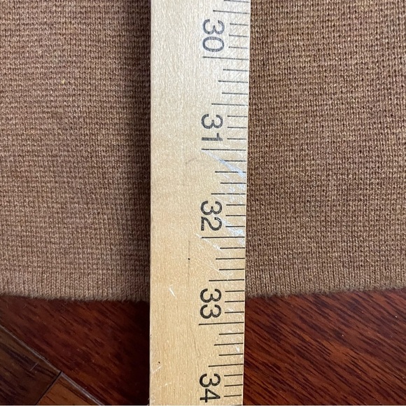 J Crew Vanessa Long Cardigan Sweater Jacket Brown Camel Women's Sz S B27 - Picture 9 of 11